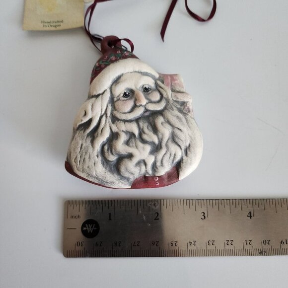 Hungry Hill Crafts, Inc. Bearded Father Christmas Santa Claus Christmas Ornament - Picture 7 of 7
